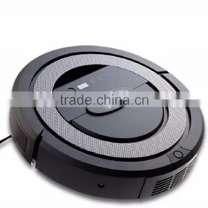 China Wholesale High Class V-shape Middle Brushes Smart Vacuum Cleaner Robot Sweep and Mop Wet and Dry thumbnail-4