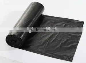 Large Black Plastic Garbage Bag thumbnail-1