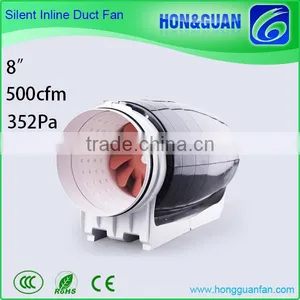 2017 New Wholesale 8''Inch 200mm Silent Reversible Inline Duct Exhaust Fan (100mm 125mm 150mm 200mm) thumbnail-1