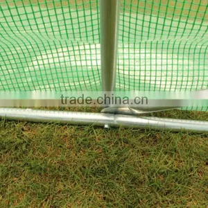 Garden Polytunnel Greenhouse Galvanised Steel Frame Poly Tunnel 8mx4m x 2.3m thumbnail-5