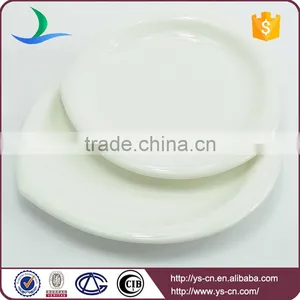 Wholesale Peach Heart Luxury Porcelain Dinner Plate thumbnail-1