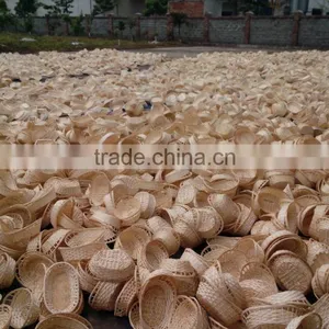 Vietnam Straw Basket Bamboo Bread Basket thumbnail-4