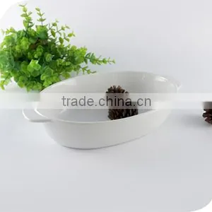 Hospitality Hotel Supply Baking Accessories Ceramic Deep Baking Tray thumbnail-1