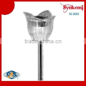 LED-powered Solar Garden Lights With Flower Shape thumbnail-1
