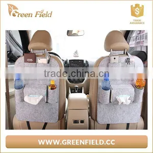 China Car Accessories Felt Seat Back Storage Bag Multi-function Some Pockets thumbnail-1