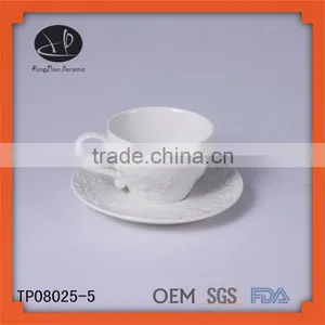 Saucer Drinkware Cup,espresso Cup Ceramic, Procelain Coffe Tea Set thumbnail-1