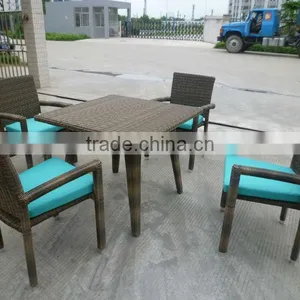 Rattan Upholstered Dining Chairs thumbnail-6