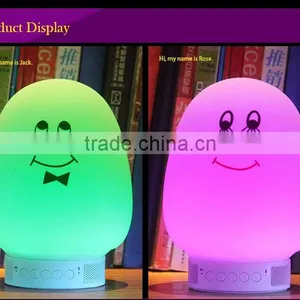 7 Colors Changing Silicone Portable Bluetooth Speaker Light APP Control thumbnail-4