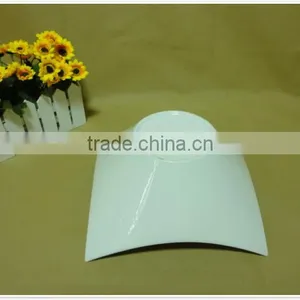 China Cheap Stocked White Porcelain Ceramic Bowl Wholesale thumbnail-4