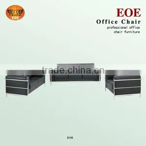 Stylish Stainless Steel Frame Office Sofa 8143 thumbnail-1