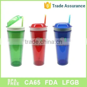 Different Color AS Plastic Snack Water Mug thumbnail-1