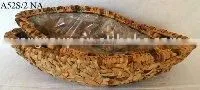 Grass Woven Planter Baskets thumbnail-1