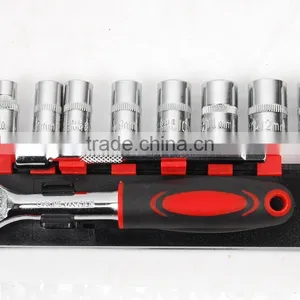 12pcs 3/8" Ratchet Wrench Socket Set Socket Spanner Hex Screwdriver thumbnail-4