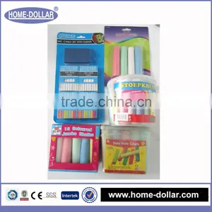 2016 Fashionable Best Seller Education Supplies 15pcs Square Sidewalk School Chalk With Color Box thumbnail-6