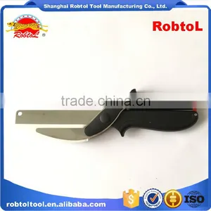 2 in 1 Kitchen Clever Scissors Shears Multi Function Clever Cutter Food Choppers Smart Knife Board Vegetable Slicer thumbnail-1