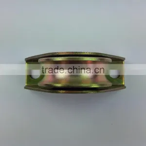 2 Inch Sliding Gate Wheel Diameter 48mm Thickness 17mm Bearing 6201RS Groove "U" With Outer Support ITEM:518PCR thumbnail-2