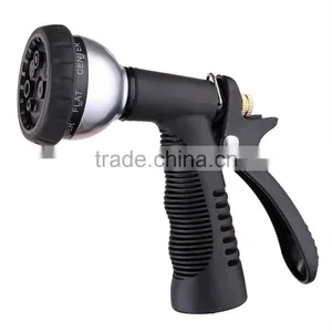 7-pattern Garden Spray Nozzle Metal Watering Gun thumbnail-1