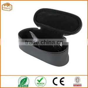Black Soft Sport Sunglass Case With Loop thumbnail-1