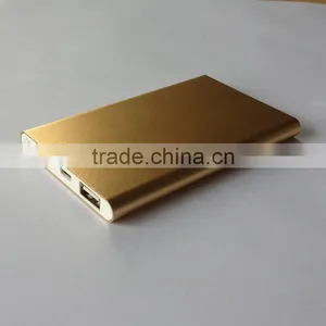 Customized 4000mAh Real Capacity Super Ultra Slim Flat Power Bank thumbnail-4