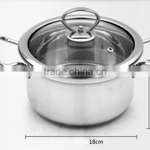 New Design Non-stick Casserole Sauce Pot Stock Pot for Cooking Soup Pot thumbnail-3