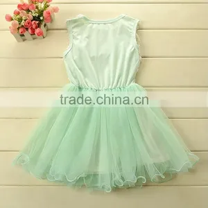Summer Baby Girl Floral Dress Cotton and Polyester High Quality Kids Princess Dress Children's Brand Clothes thumbnail-3