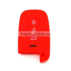 Factory Price High Quality Silicone Car Remote Control Key Cover for Hyundai thumbnail-4