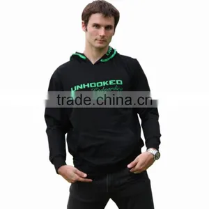 Mens Cotton Polyester Printed Hooded Jumper thumbnail-1