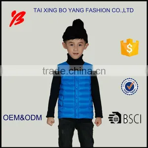 New Design Sleeveless Down Feather Vest Jacket OEM thumbnail-2