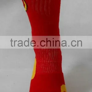 Knee High Quality Wholesale Custom Basketball Sport Socks thumbnail-2