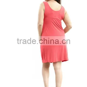 Ladies Jersey Pinafore Fashion Jersey Dress Viscose Dress thumbnail-1