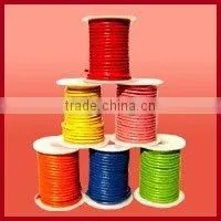 ROUND BRAIDED LEATHER CORD IN DIFFRENT COLORS AND SIZES thumbnail-4