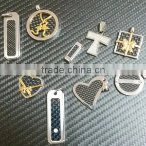 New Material Carbon Fiber Arrow Pendant Diy Fashion Arrow Pendant for Keyrings Pendant 2017 thumbnail-2