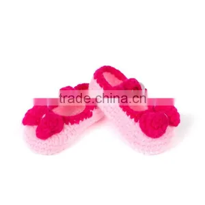 2015 New Fashion Crochet Knitted Girl Shoes thumbnail-5