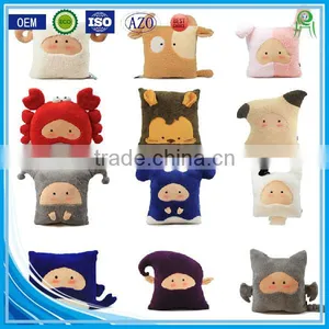 OEM Polyester Constellation Funny Custom Wholesale Sofa Emoji Cushion Pillow thumbnail-1