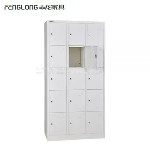 Office Furniture 15 Door Cheap Metal Folding Office Filing Cabinet thumbnail-2