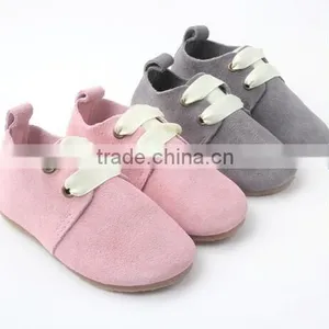 2017 Handmade Infant Leather Baby Oxford Shoes thumbnail-1