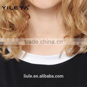 Sports Style Latest 2015 Summer Elegant Shirts for Ladies With Paillettes Decoration thumbnail-6