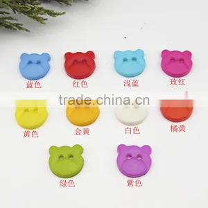 Button Button Buttons Monopoly Wholesale Two Cubs 13mmdiy Kids Buckle Candy -color Button thumbnail-1