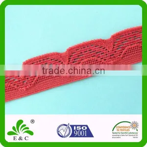 SGS Oeko-Tex100 Knitted Crochet Lace as Underwear Webbing or Lingerie Elastic thumbnail-2