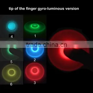 2017 New Hot Sales Hand Spinner Toys Educational Toys Led Flashing Hand Fidget Spinner thumbnail-3