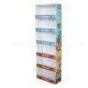 Merchandise 6 Tier POP Corrugated Cardboard Display Stands Racks With Glossy Coating thumbnail-1