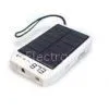 High Capacity 2600MAH Silver / Pink Emergency Solar Powered Mobile Phone Charger NB008 thumbnail-1