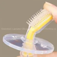 Good Manufacturer Silicone Baby Toothbrush With Cheap Price thumbnail-1