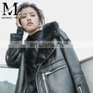 High Quality Fashion Spring Tuscan Leather Jacket Sheep Leather Jacket thumbnail-3