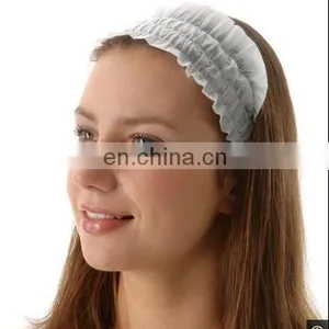 Cheap Stretchable Disposable Head Bands Made in China Xiantao Factory thumbnail-2