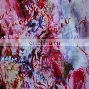 100% Rayon Printing Fabric for Dress thumbnail-2