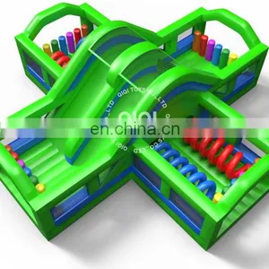 Cheap Adult Bouncer Bed Inflatable Obstacle Course for Sale thumbnail-1