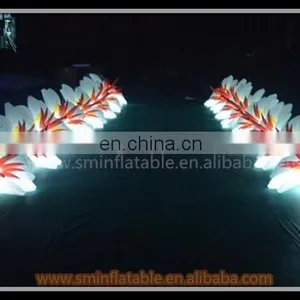 Manufacturer Price Inflatable Wedding Decoration Flower Chain LED Light Flower Hanging On Sale thumbnail-5