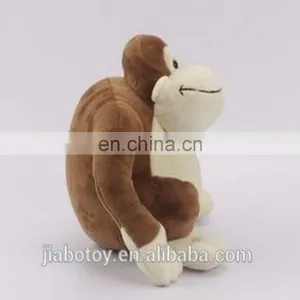 Customized Plush Toy Manufacturer Big Mouth Brown Promotional Monkey Toy thumbnail-3