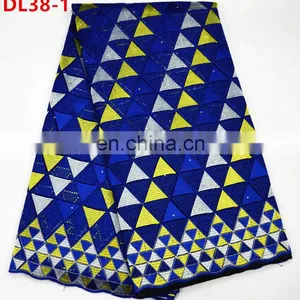 Higg Quality African Swiss Voile Lace Dry Lace Fabric for Clothes thumbnail-1